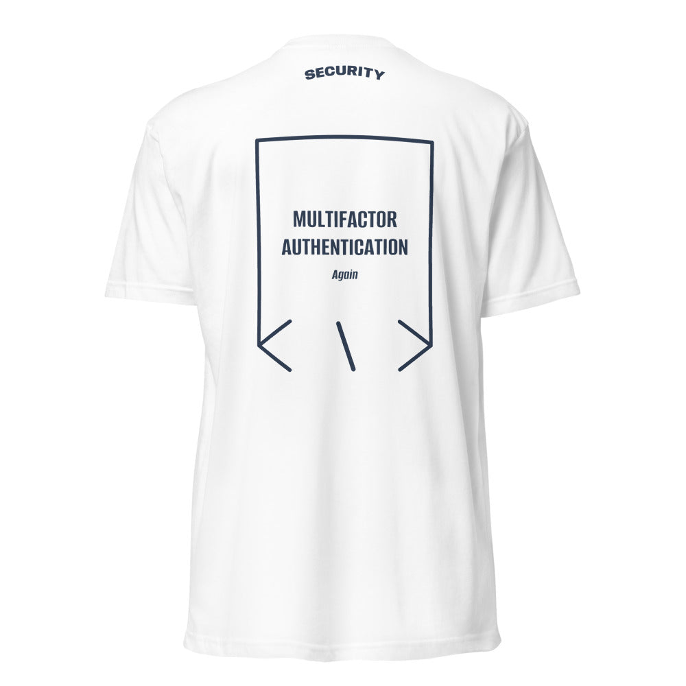 Multifactor Authentication — White Midnight Navy back mockup