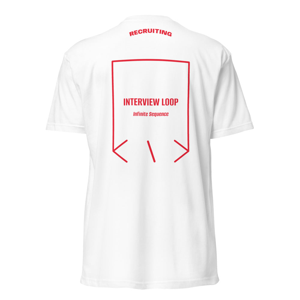 Interview Loop — White Red back mockup