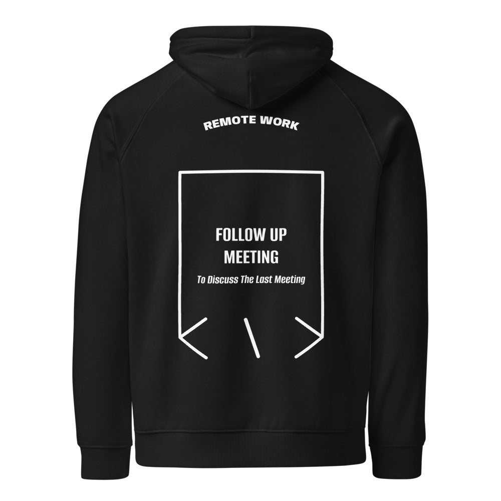 Follow Up Meeting — Black White back mockup