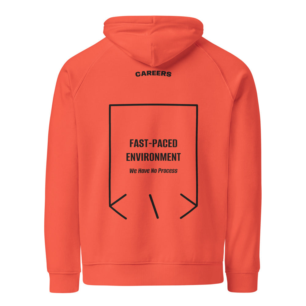 Fast-Paced Environment — Burnt Orange Black back mockup