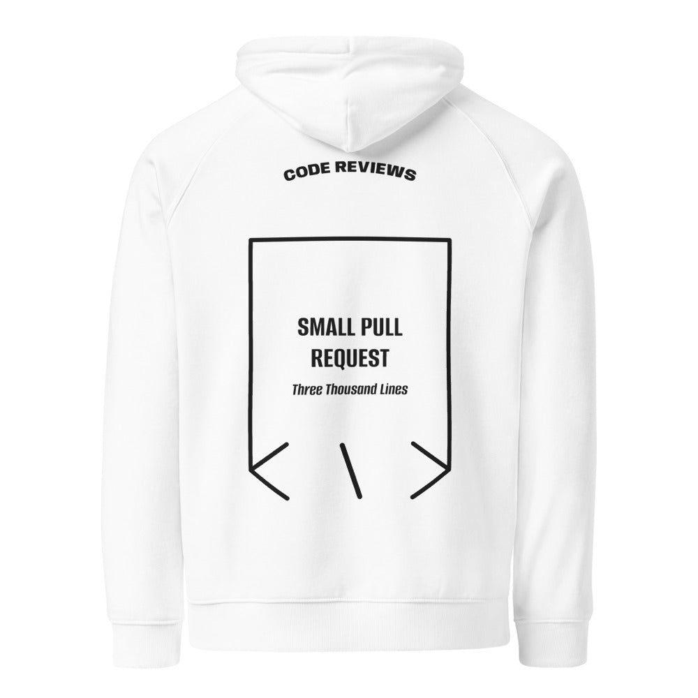 Small Pull Request — White Black back mockup
