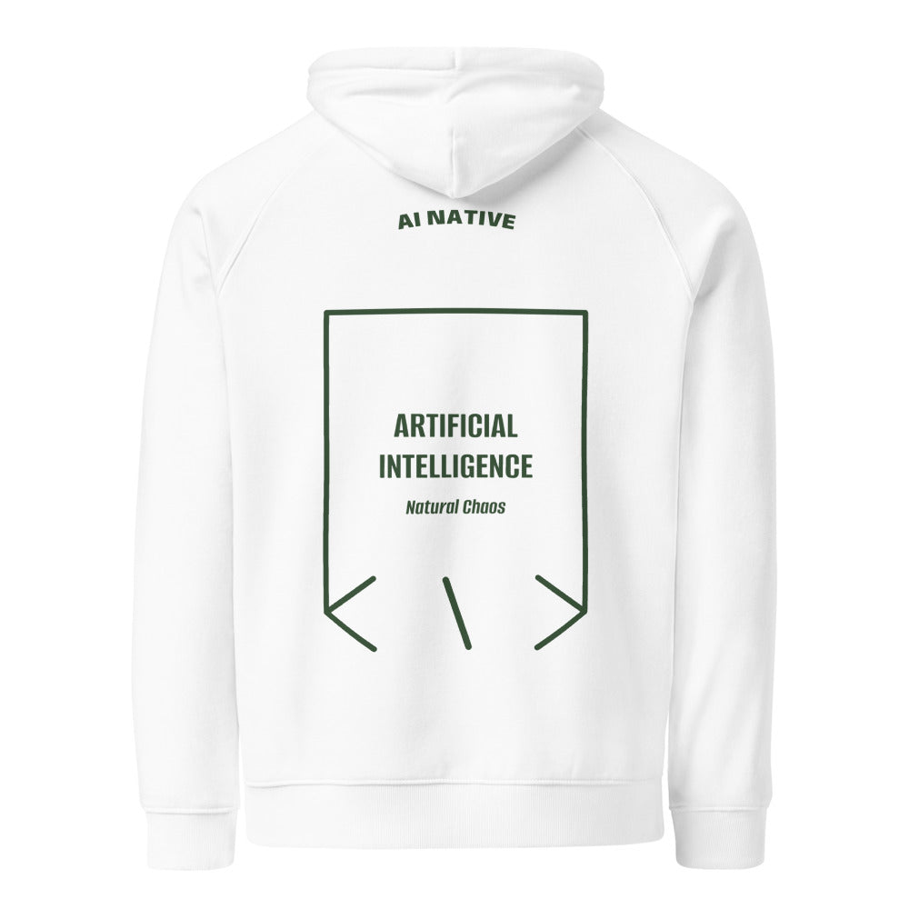 Artificial Intelligence — White Bottle green back mockup