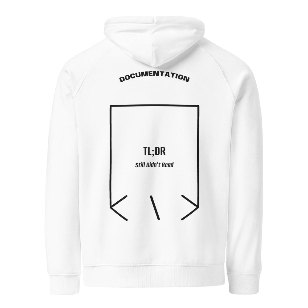 TL;DR — White Black back mockup