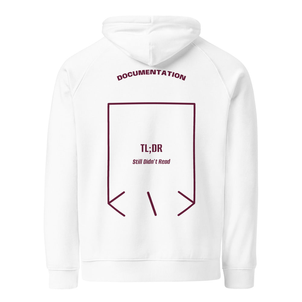 TL;DR — White Burgundy back mockup