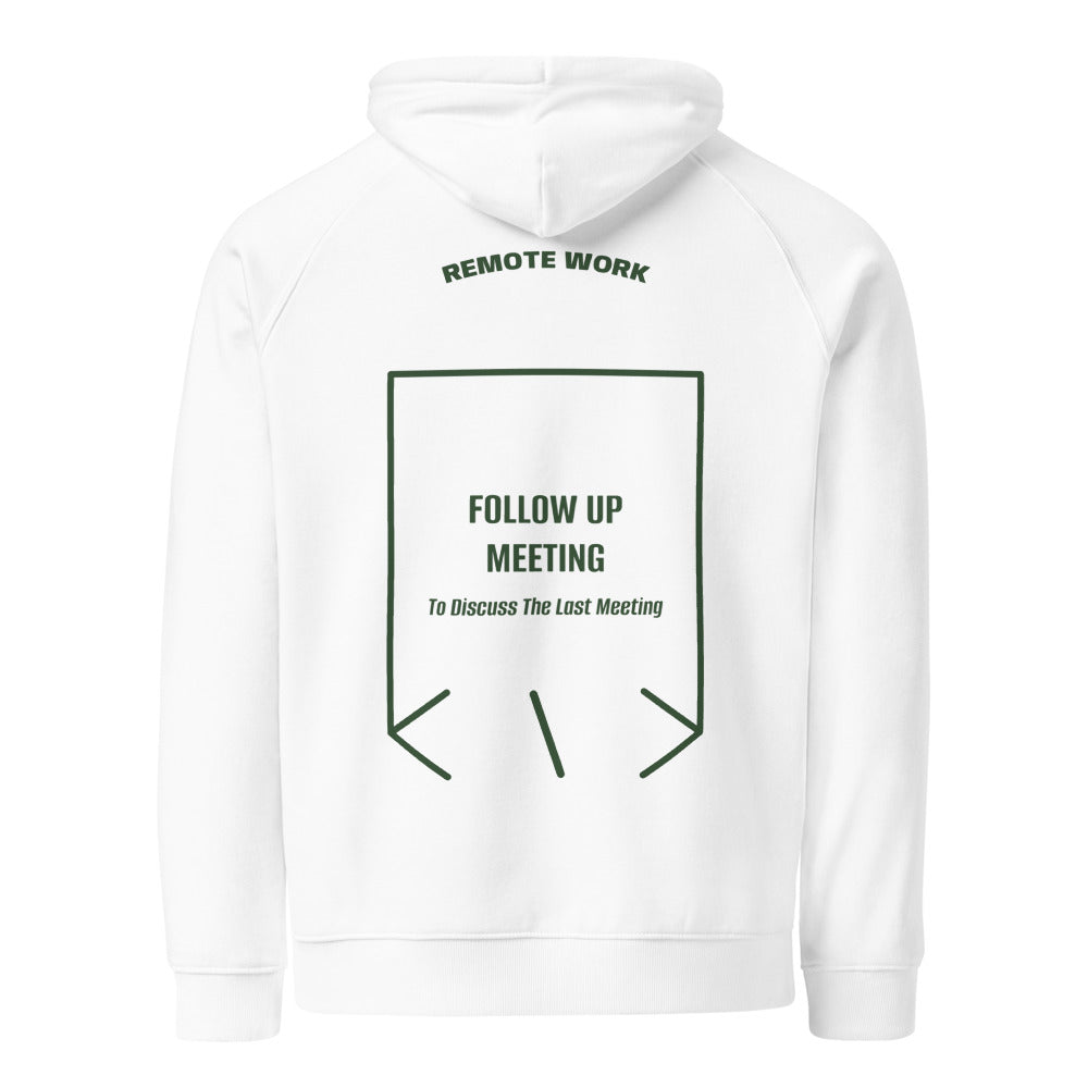 Follow Up Meeting — White Bottle green back mockup