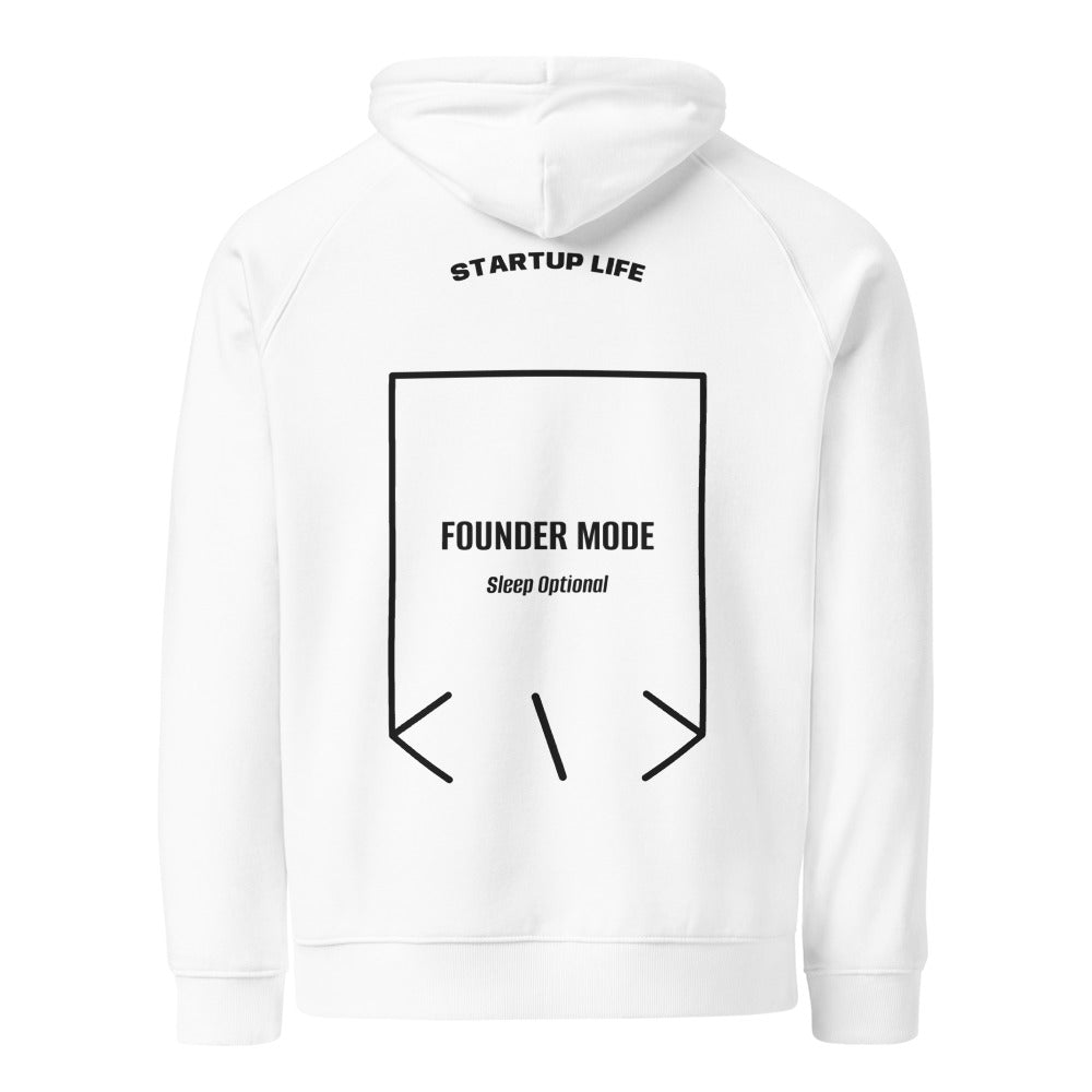Founder Mode — White Black back mockup