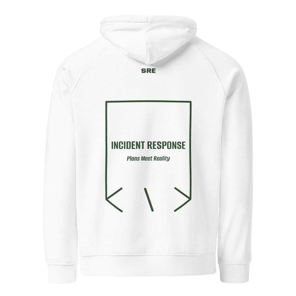 Incident Response — White Bottle green back mockup