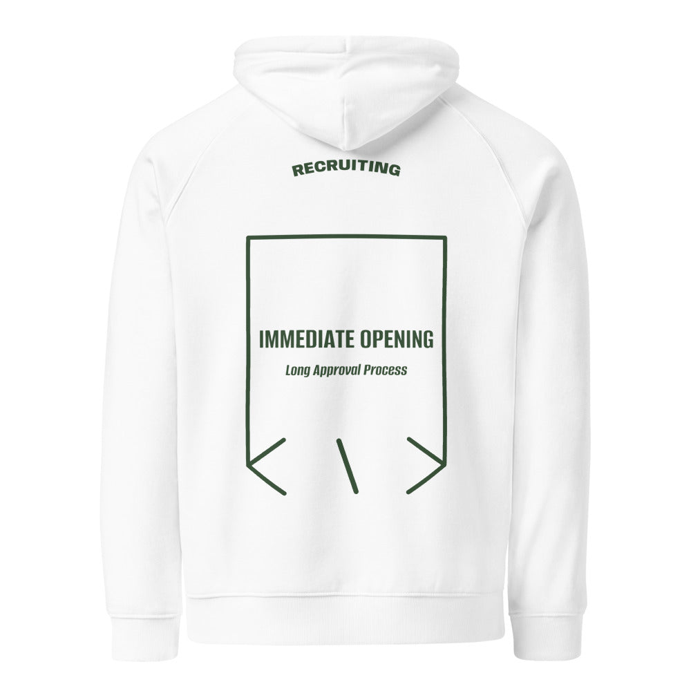 Immediate Opening — secondary back mockup