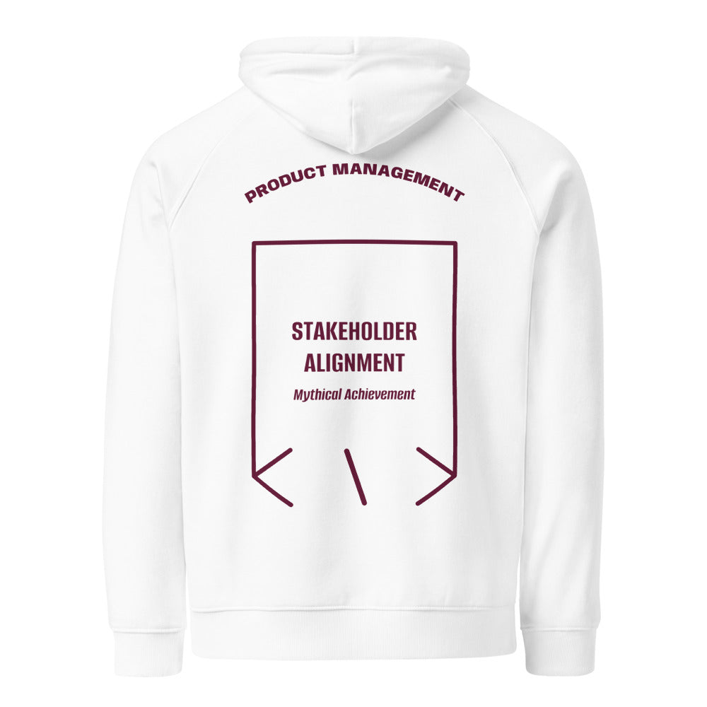 Stakeholder Alignment — White Burgundy back mockup