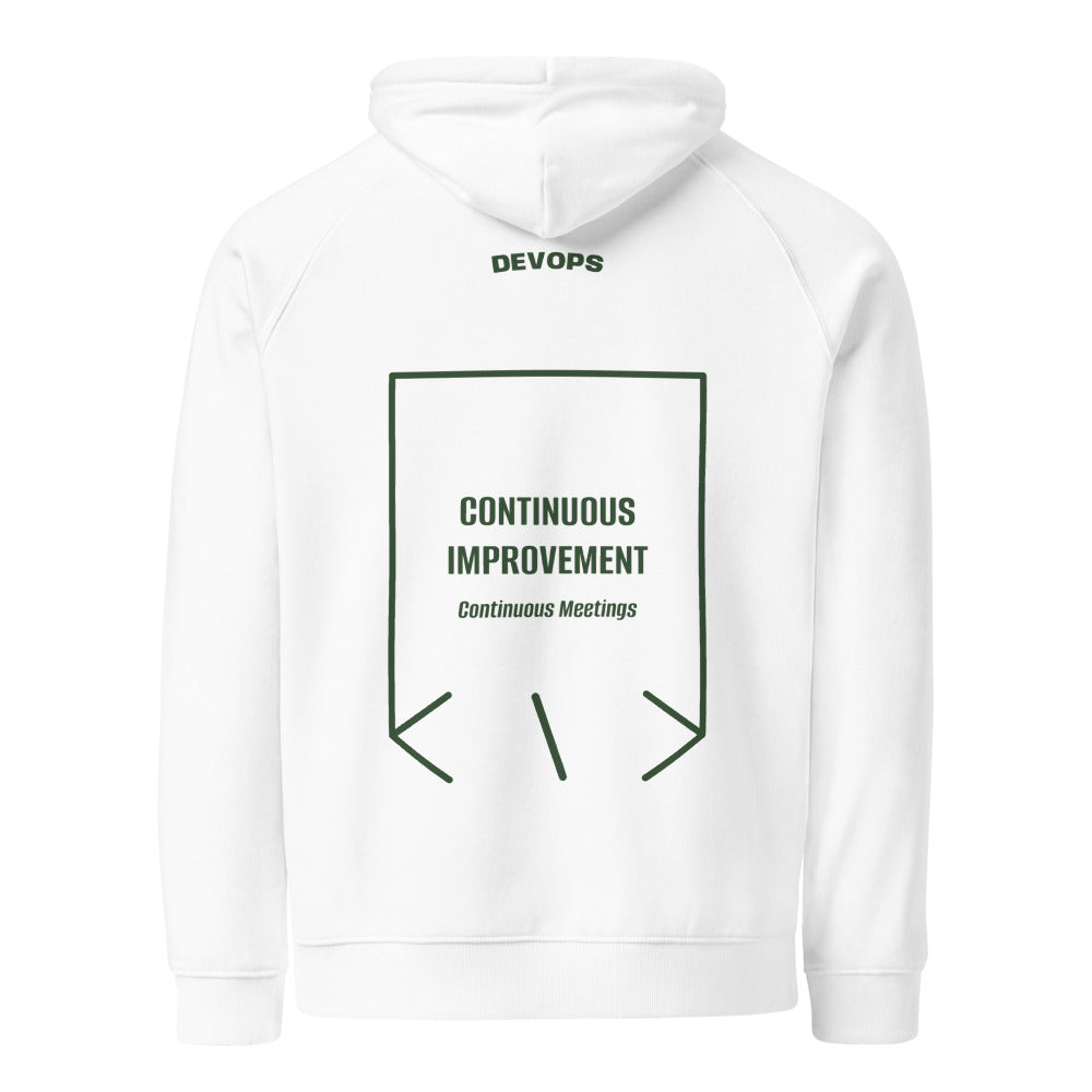 Continuous Improvement — secondary back mockup