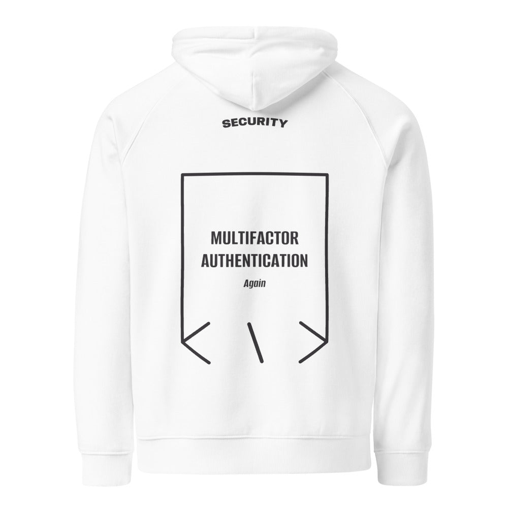 Multifactor Authentication — White Charcoal Melange back mockup