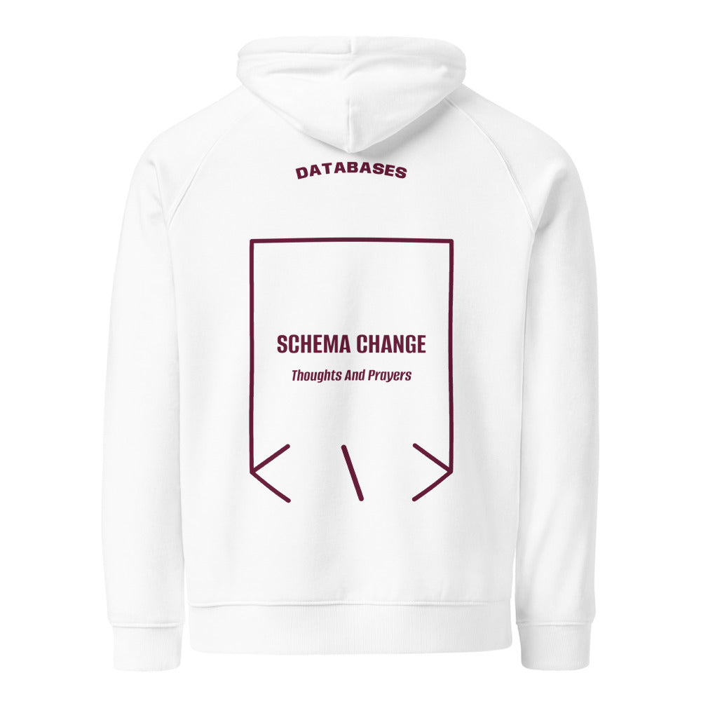 Schema Change — secondary back mockup
