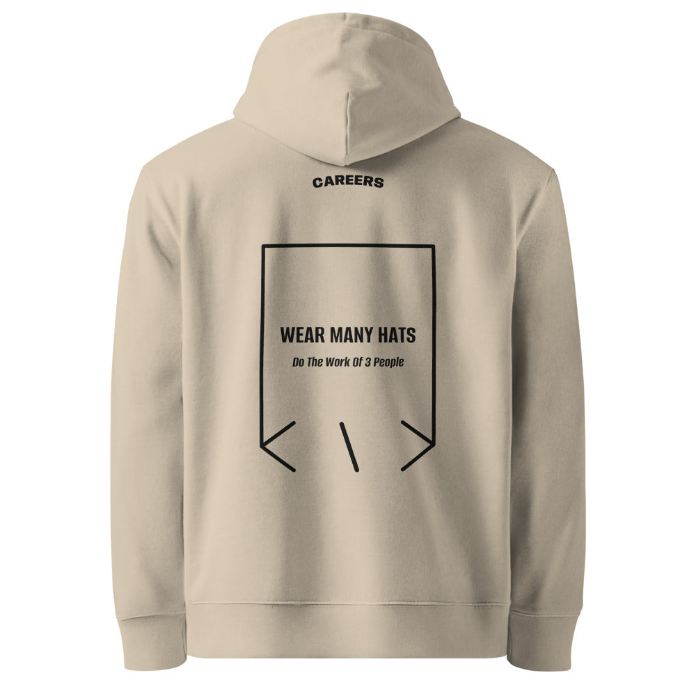 Wear Many Hats — Desert Dust Black back mockup
