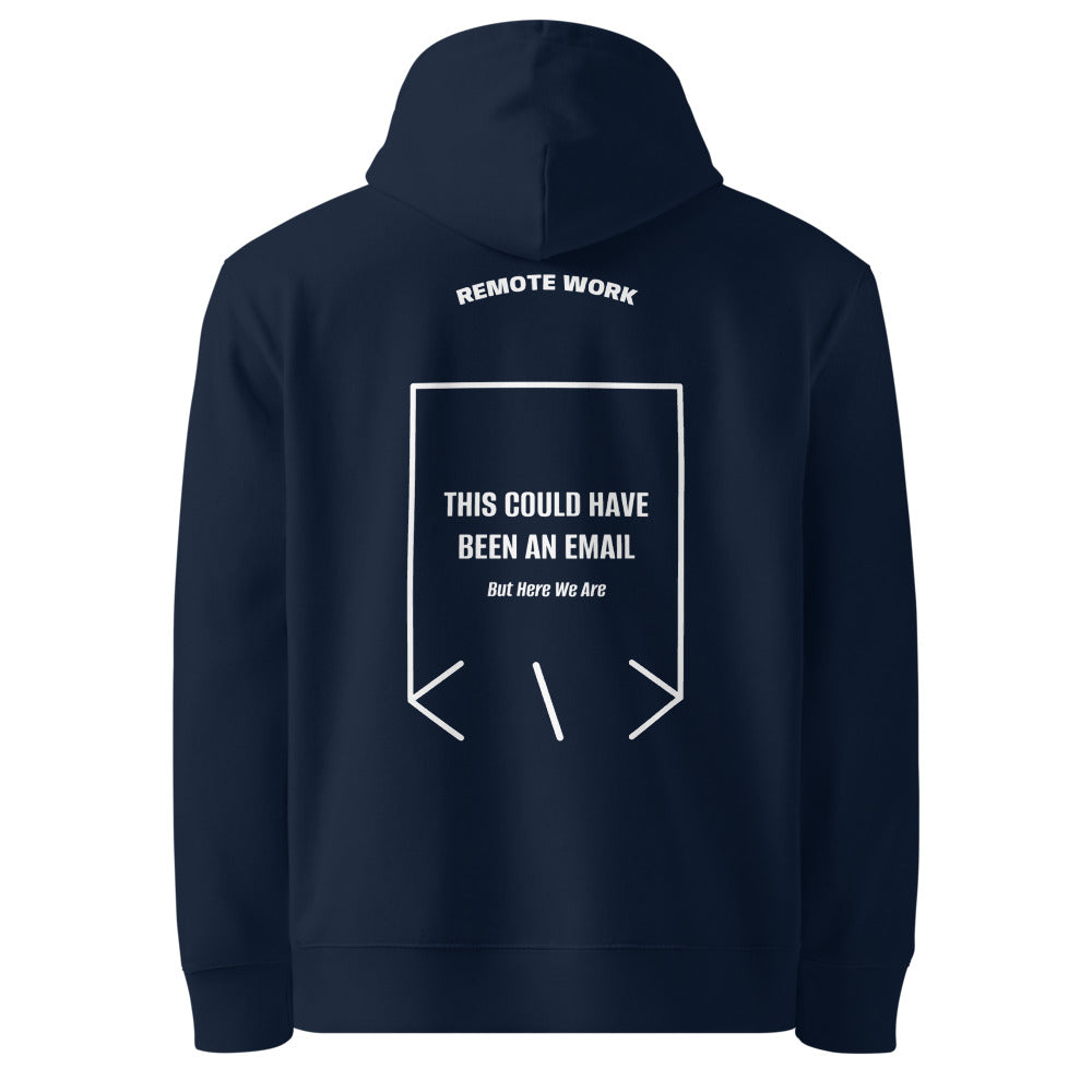 This Could Have Been An Email — French Navy White back mockup