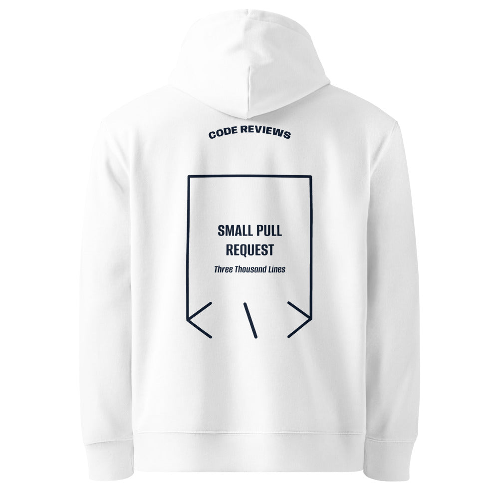 Small Pull Request — White French Navy back mockup