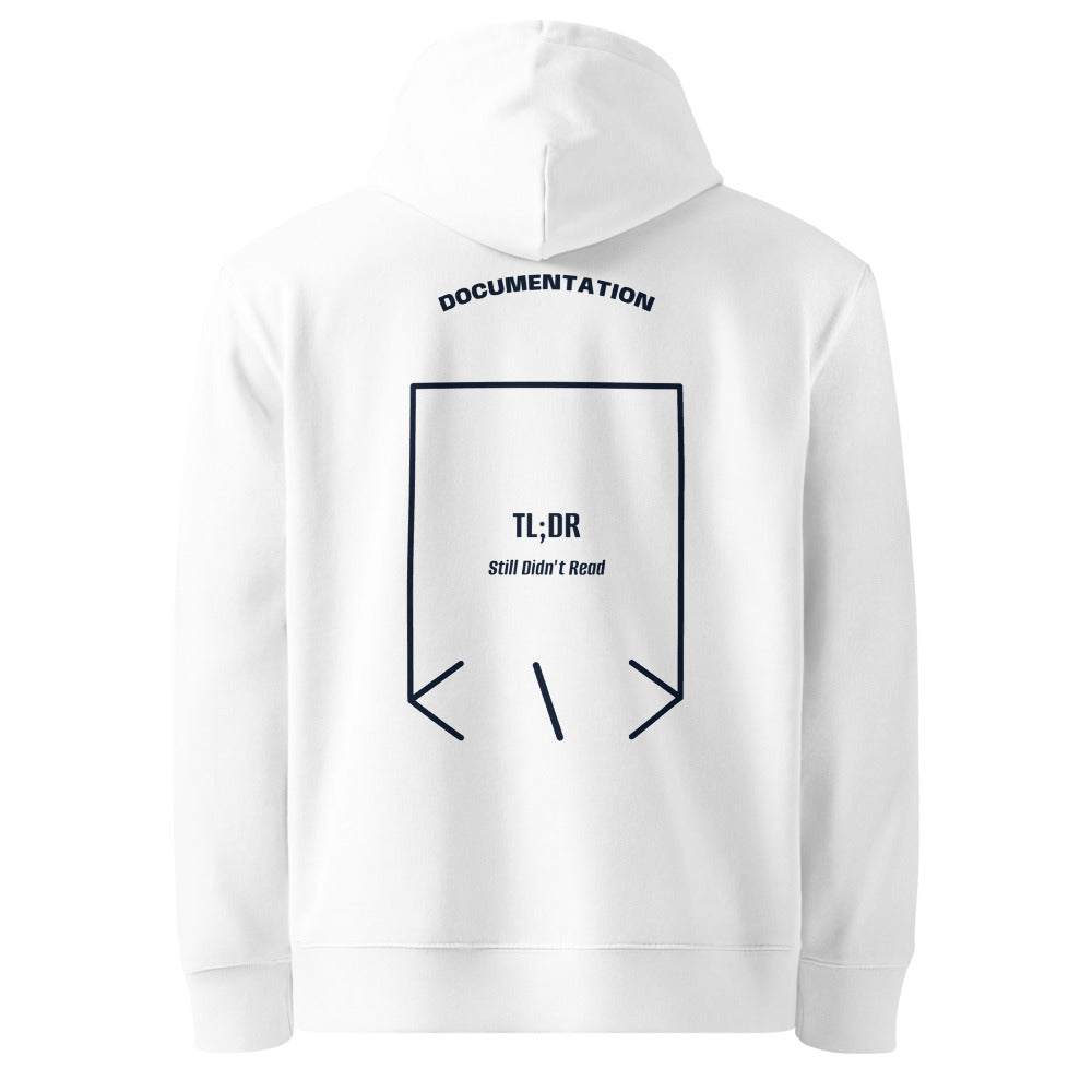 TL;DR — White French Navy back mockup