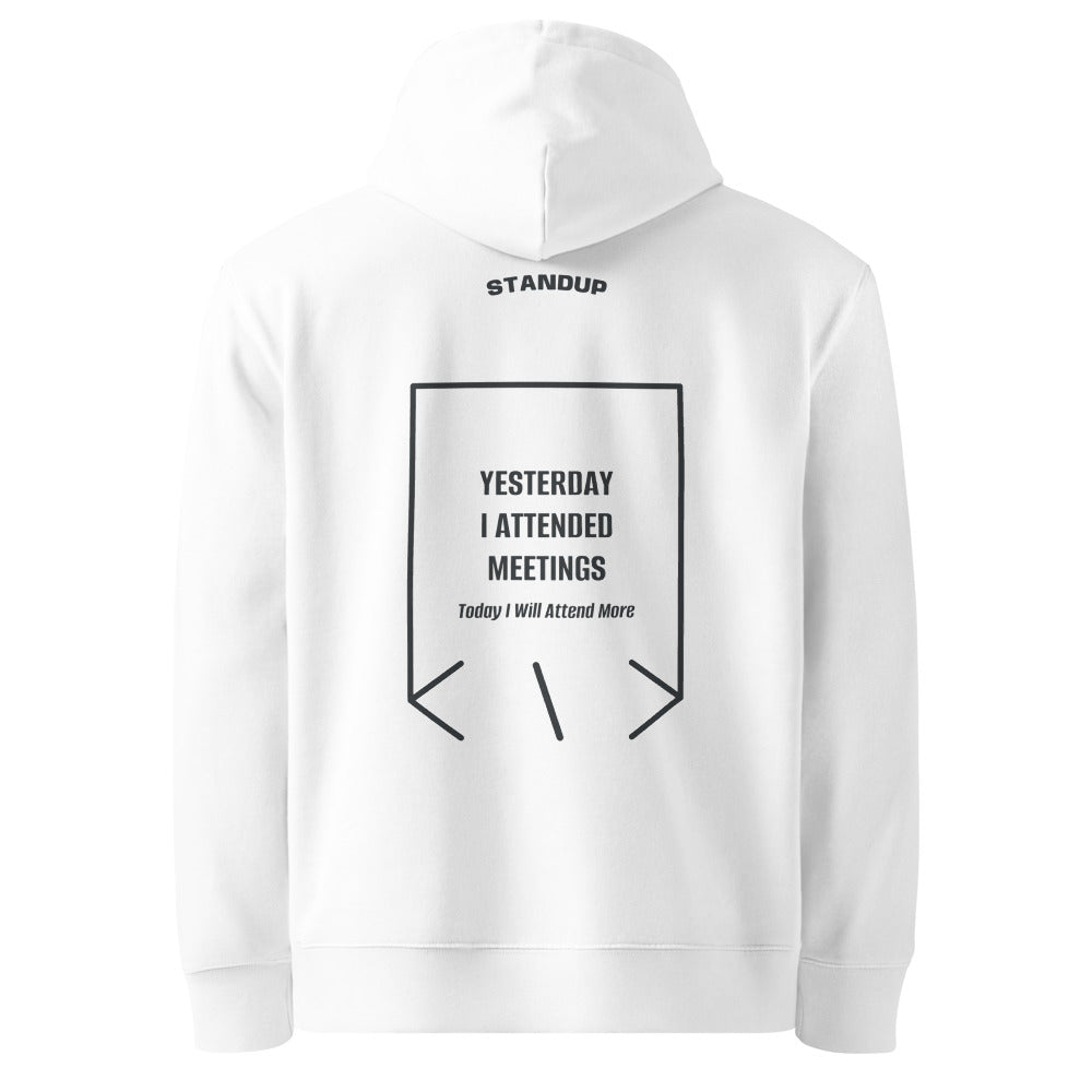 Yesterday I Attended Meetings — secondary back mockup