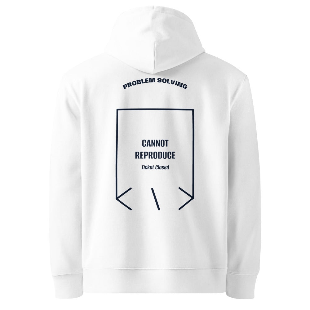 Cannot Reproduce — White French Navy back mockup