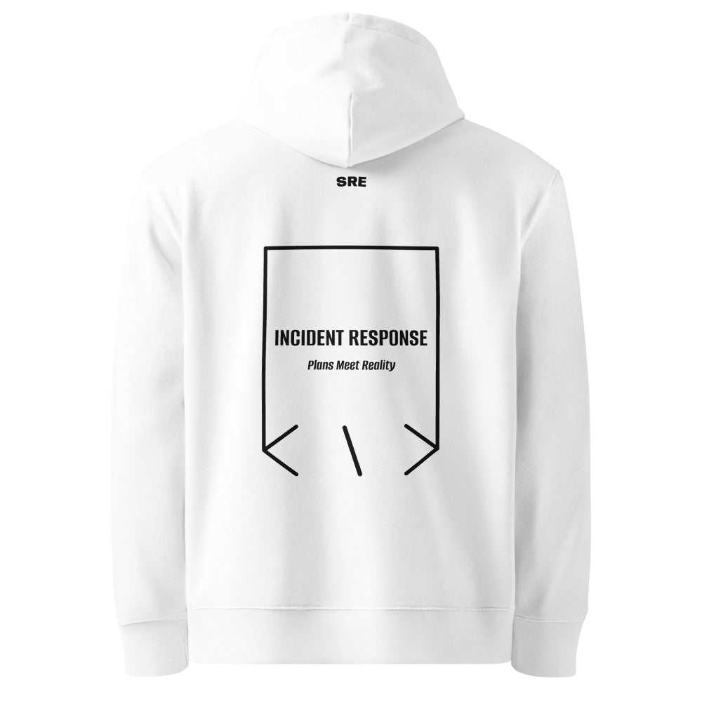 Incident Response — White Black back mockup
