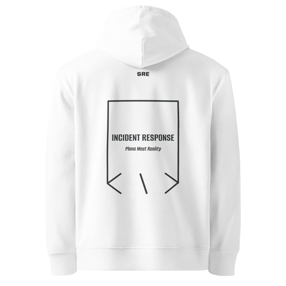 Incident Response — White India Ink Grey back mockup