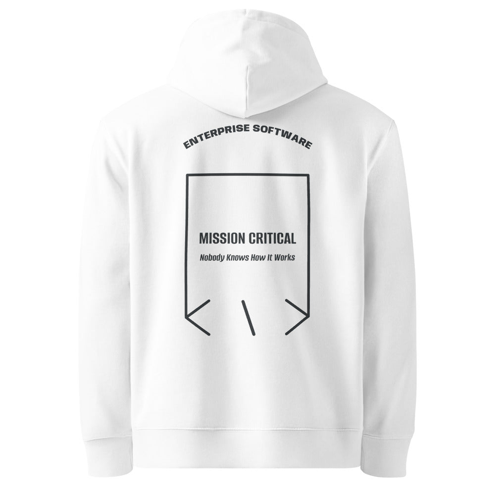 Mission Critical — secondary back mockup