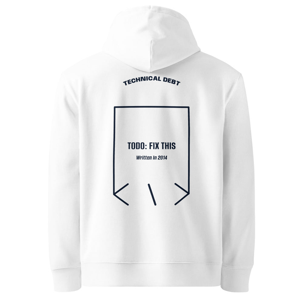 TODO: Fix This — White French Navy back mockup