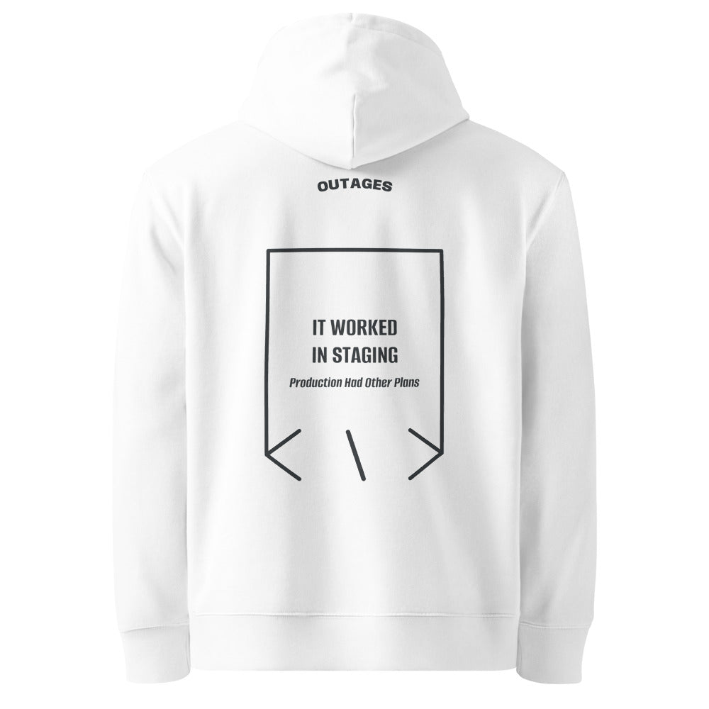 It Worked In Staging — White India Ink Grey back mockup
