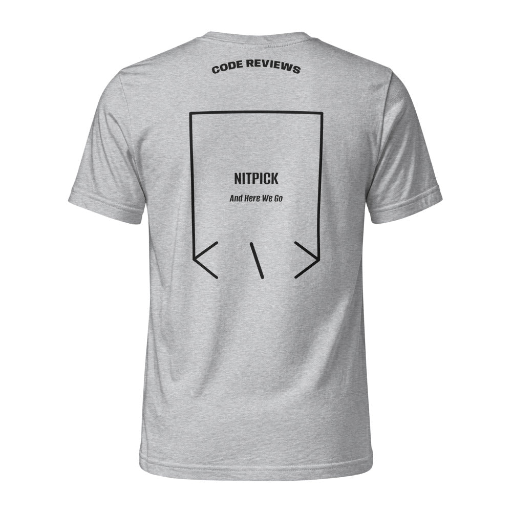 Nitpick — Heather Grey Black back mockup