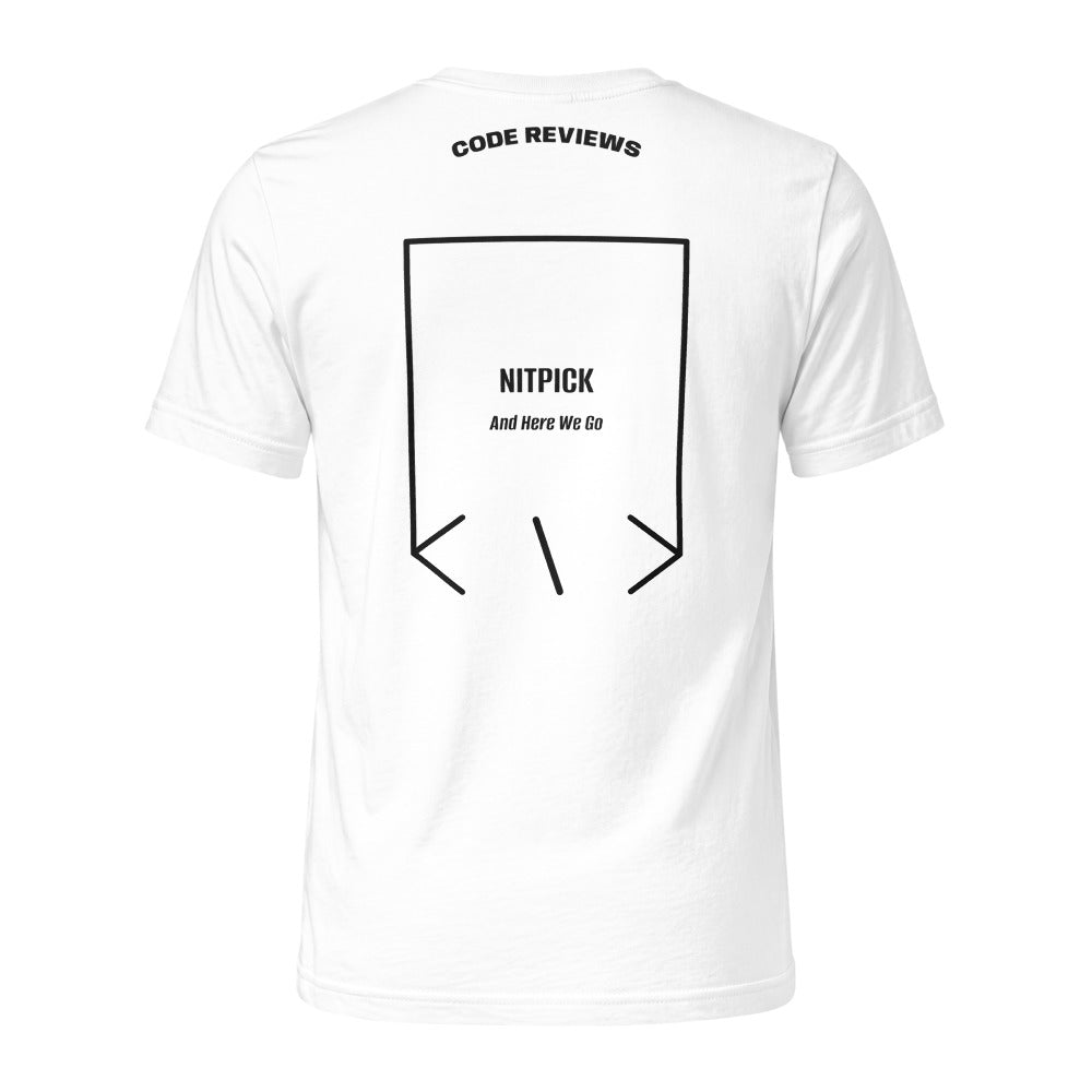Nitpick — White Black back mockup