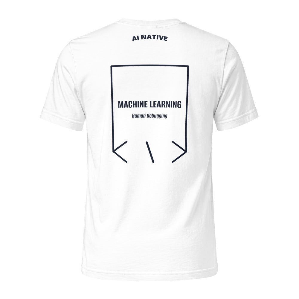 Machine Learning — White Navy back mockup