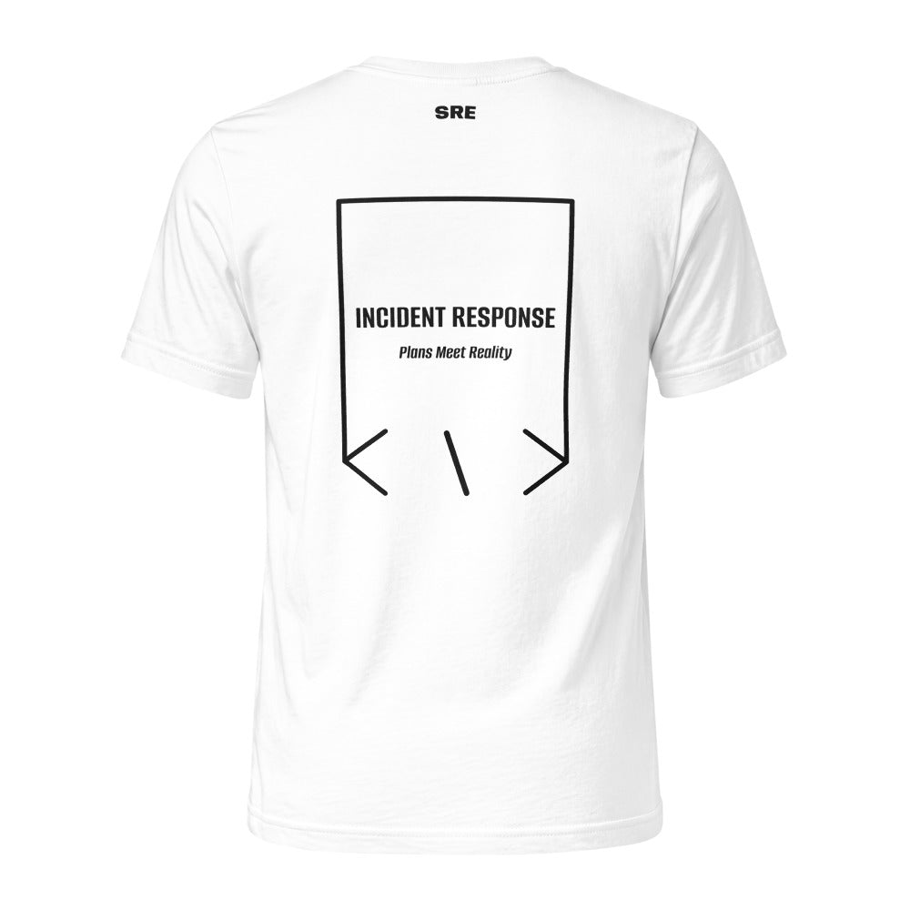 Incident Response — White Black back mockup