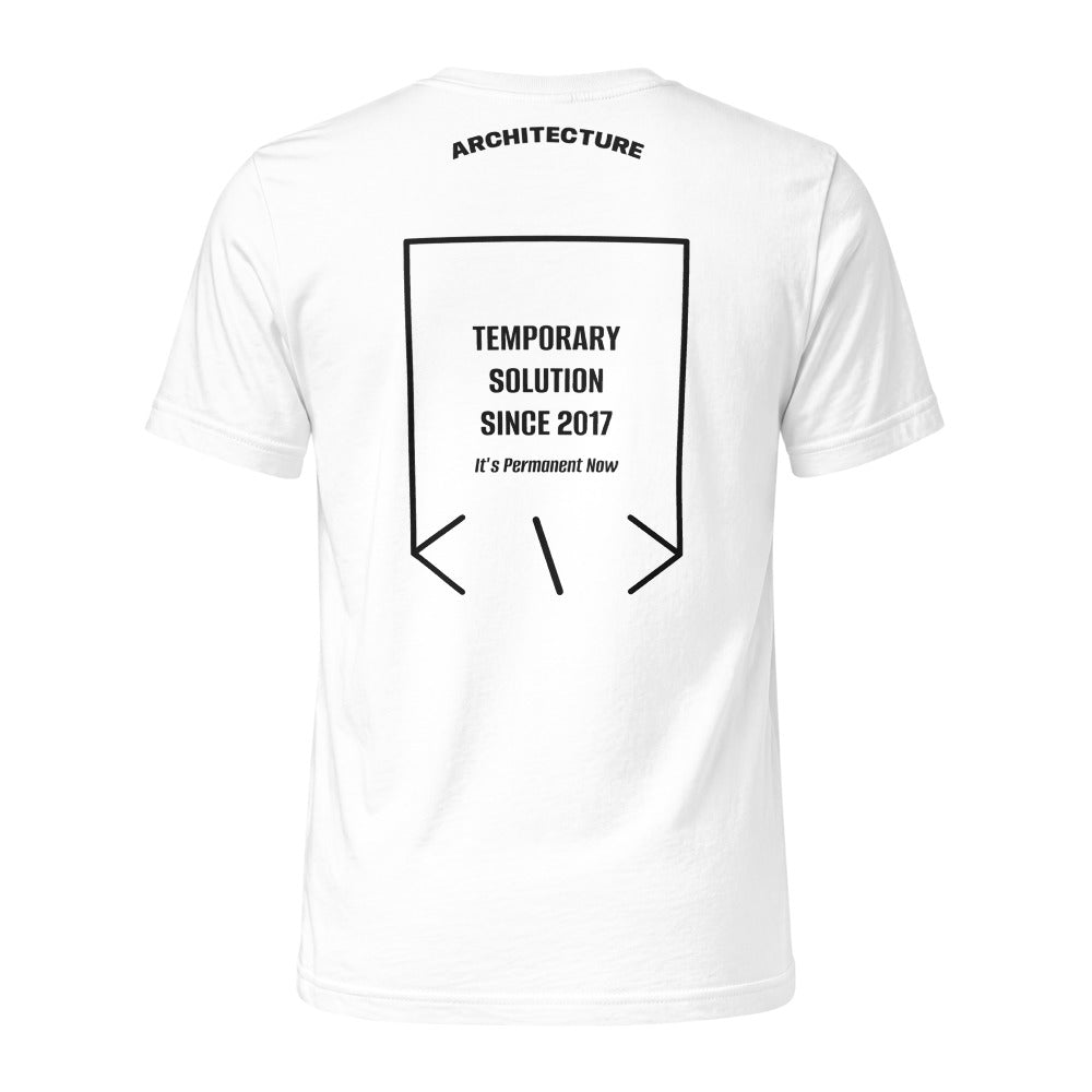 Temporary Solution Since 2017 — secondary back mockup