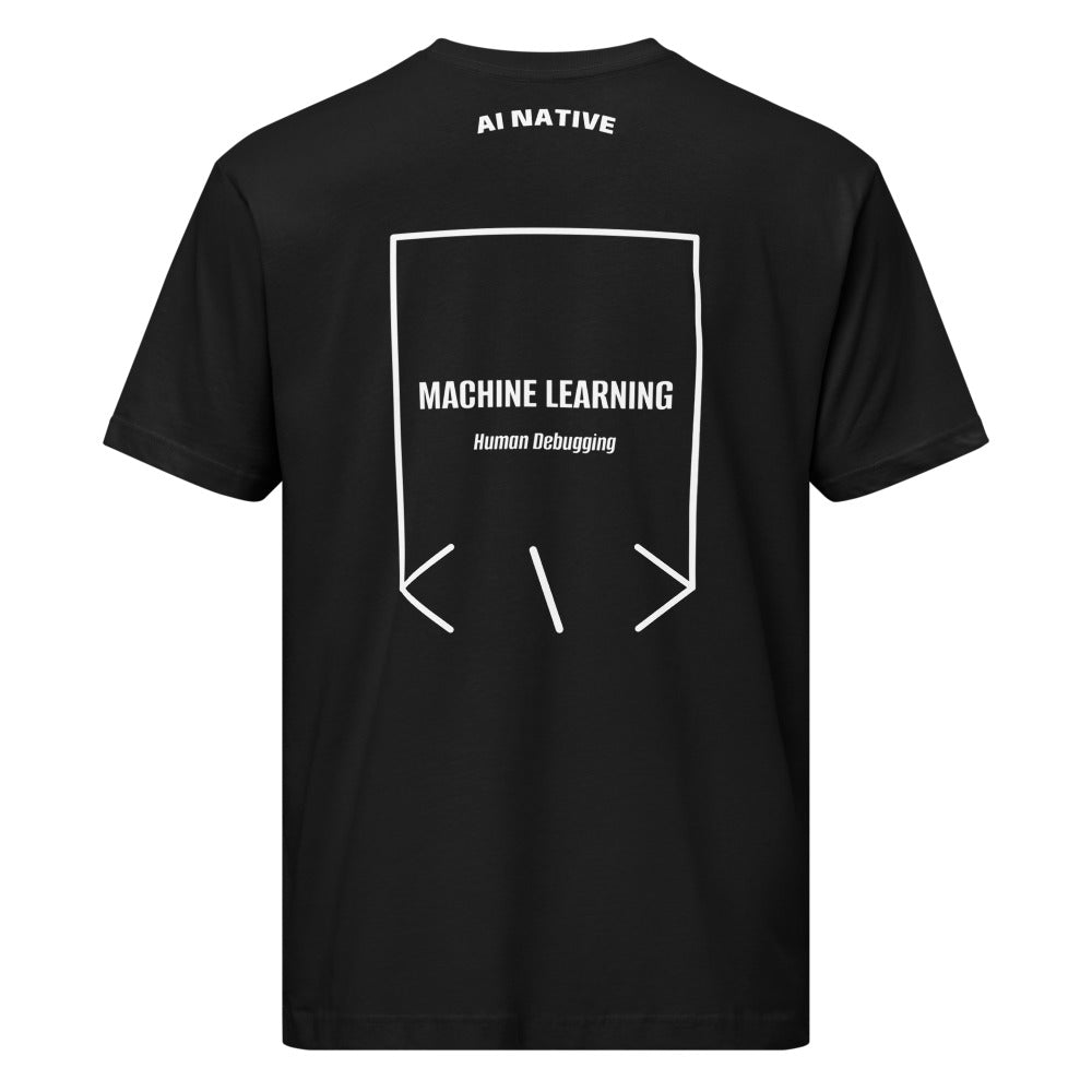 Machine Learning — Black White back mockup
