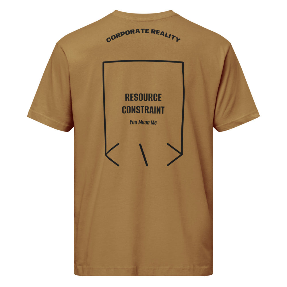 Resource Constraint — Coyote Brown Black back mockup