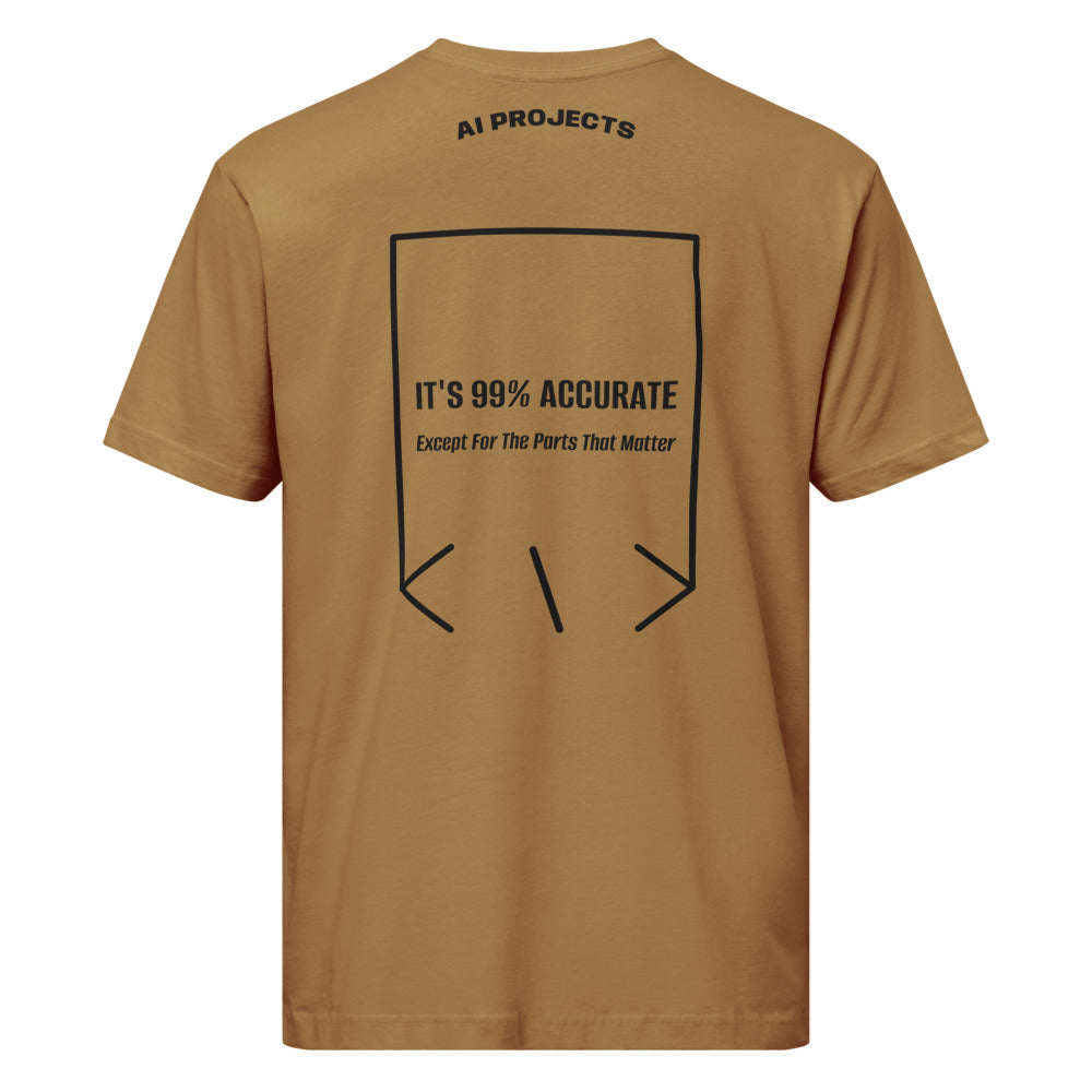 It's 99% Accurate — Coyote Brown Black back mockup