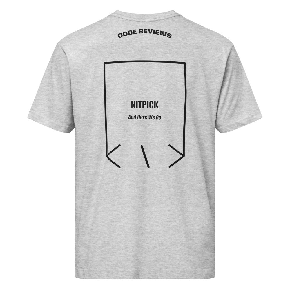 Nitpick — Heather Black back mockup