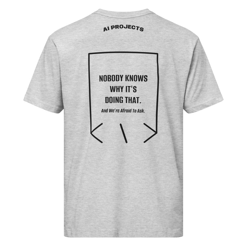 Nobody Knows Why It's Doing That. — Heather Black back mockup