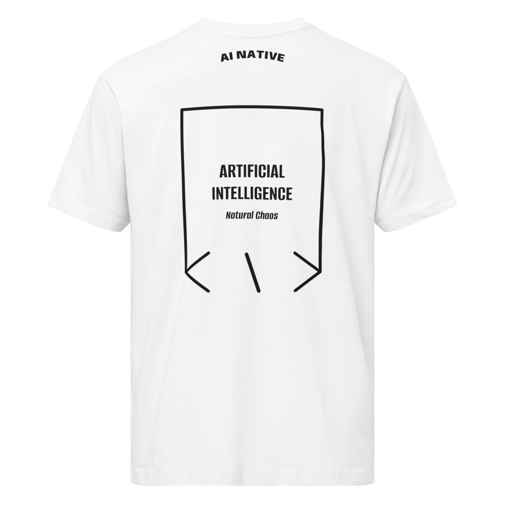 Artificial Intelligence — White Black back mockup