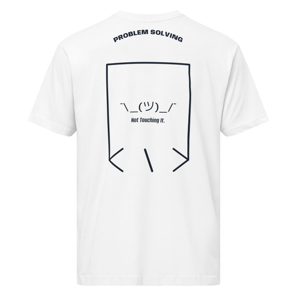 ¯\_(ツ)_/¯ — White Navy back mockup