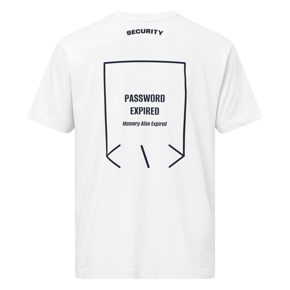 Password Expired — White Navy back mockup