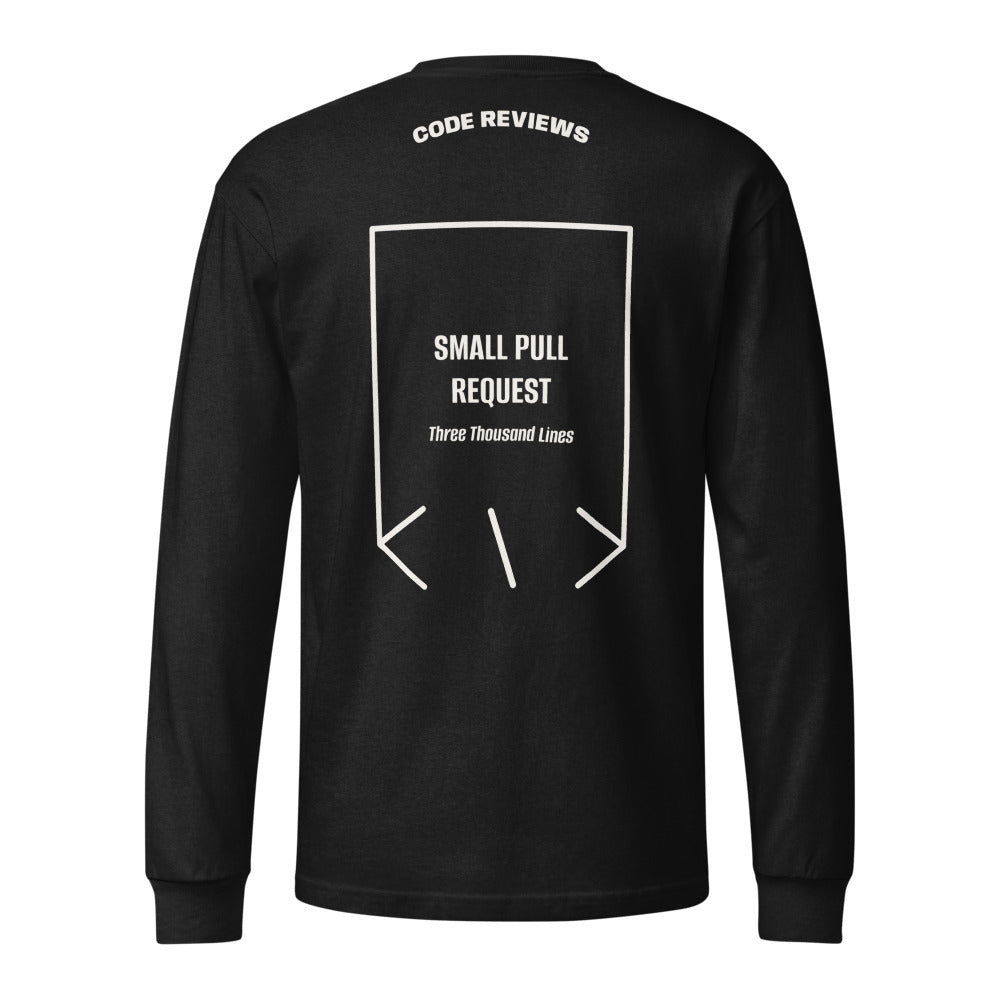 Small Pull Request — Black Vintage White back mockup