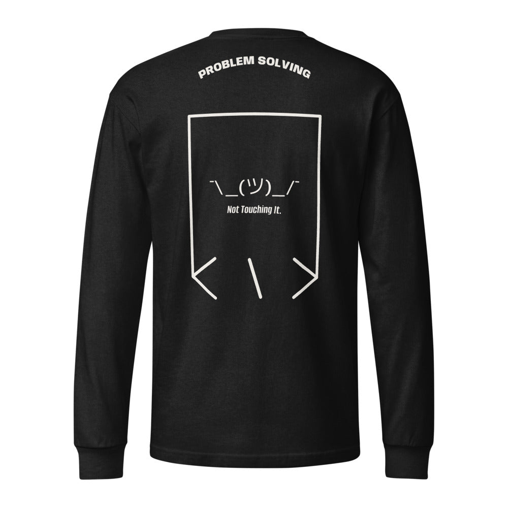 ¯\_(ツ)_/¯ — Black Vintage White back mockup