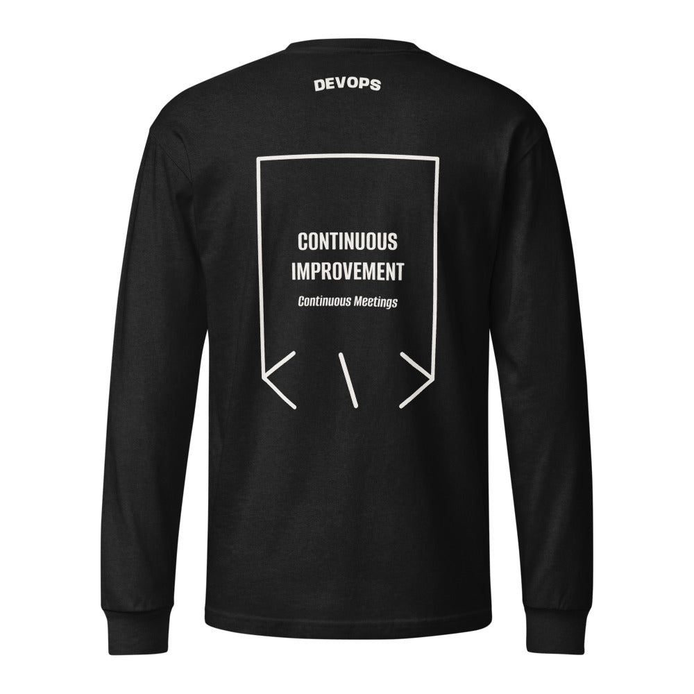Continuous Improvement — secondary back mockup