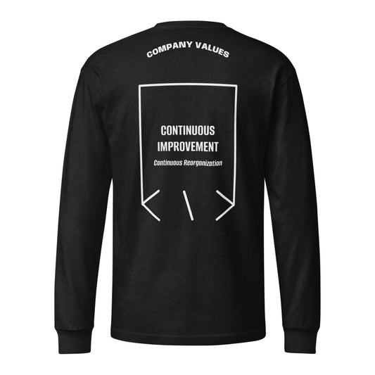 Continuous Improvement — secondary back mockup