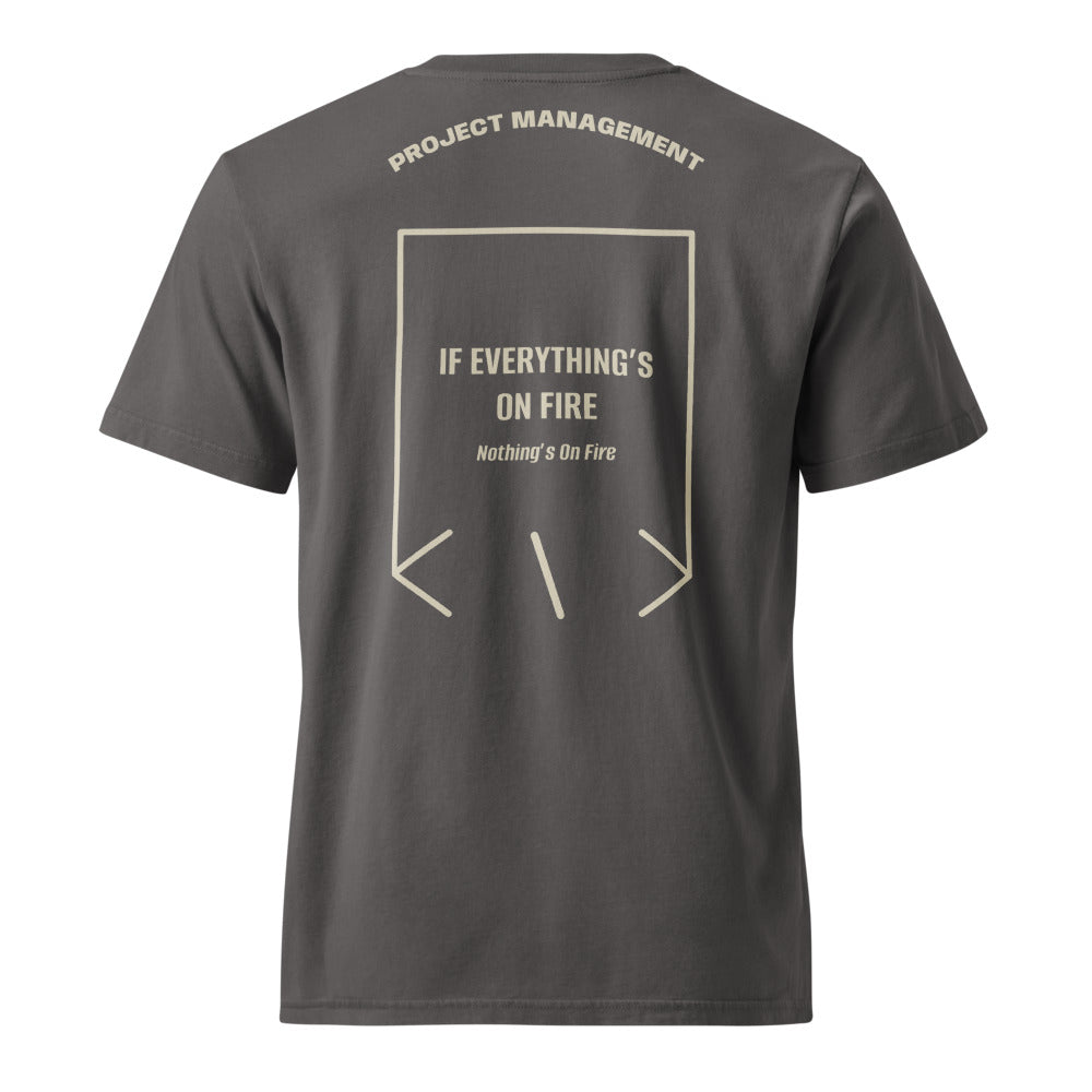 If Everything’s On Fire — G. Dyed Anthracite G. Dyed Stone back mockup