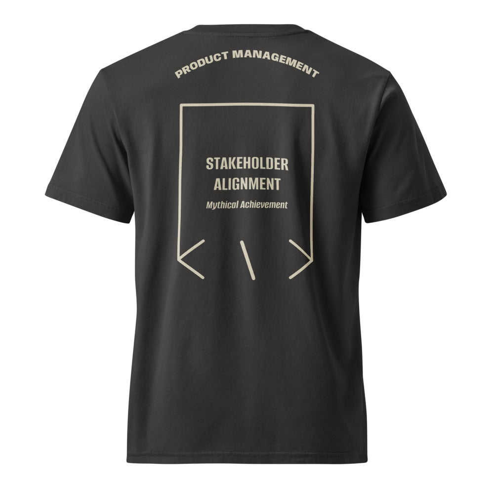 Stakeholder Alignment — G. Dyed Black Rock G. Dyed Stone back mockup