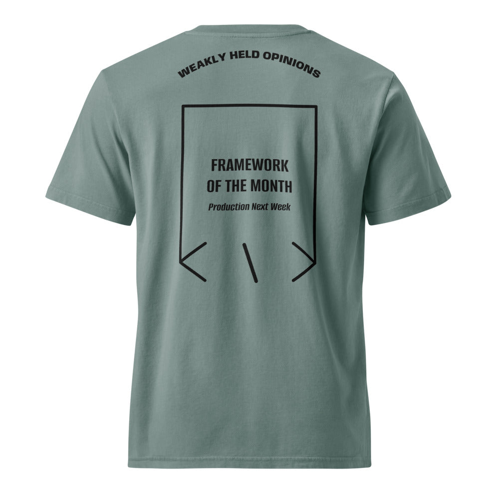Framework Of The Month — G. Dyed Green Bay Black back mockup