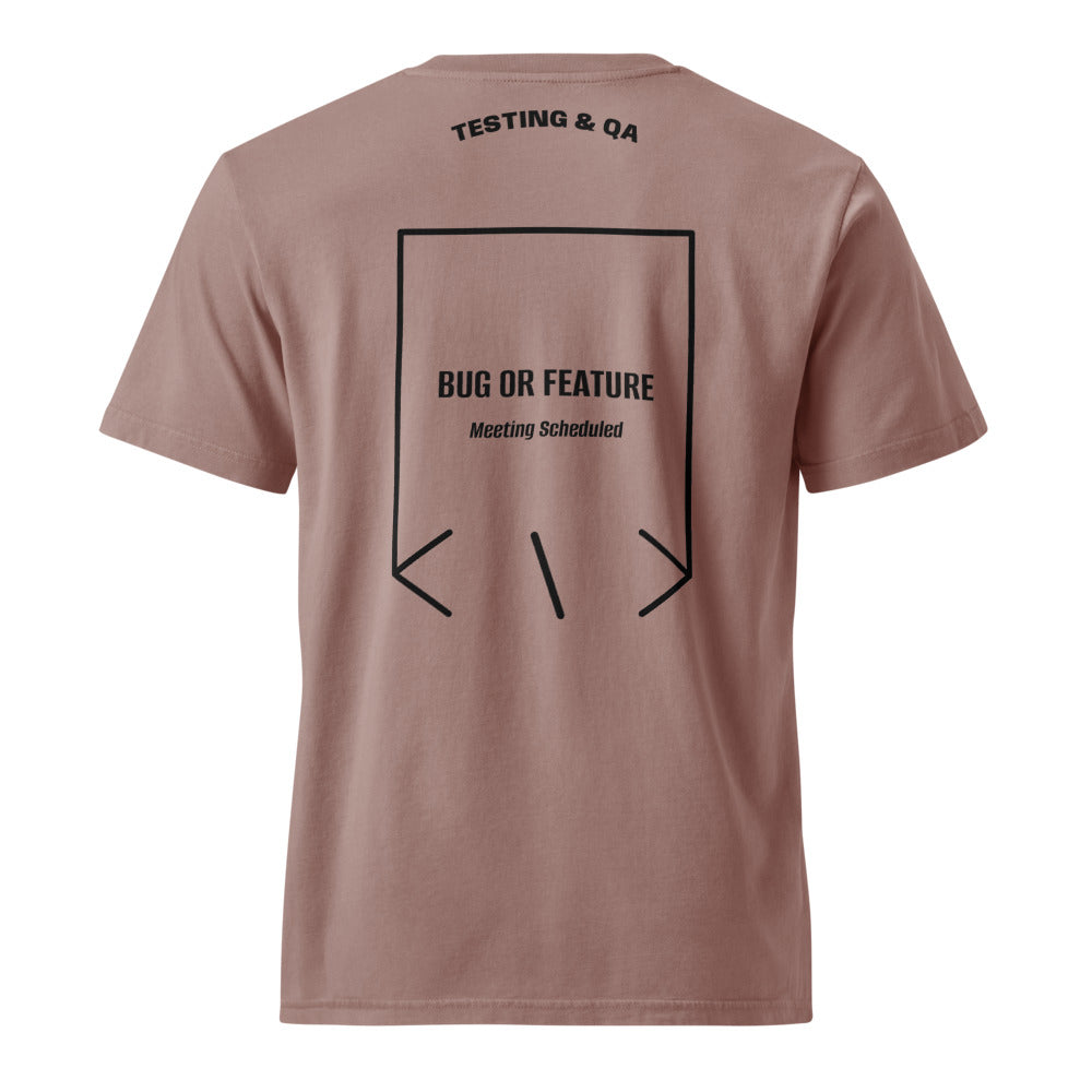 Bug Or Feature — G. Dyed Kaffa Coffee Black back mockup