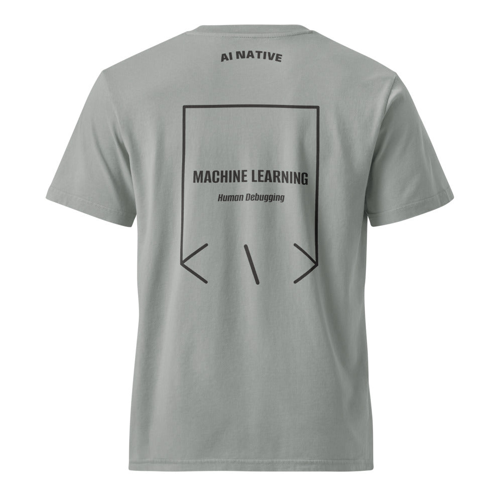 Machine Learning — G. Dyed Misty Grey G. Dyed Black Rock back mockup