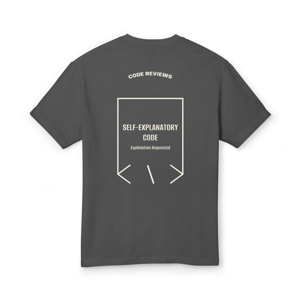 Self-Explanatory Code — Faded Black Faded Cream back mockup